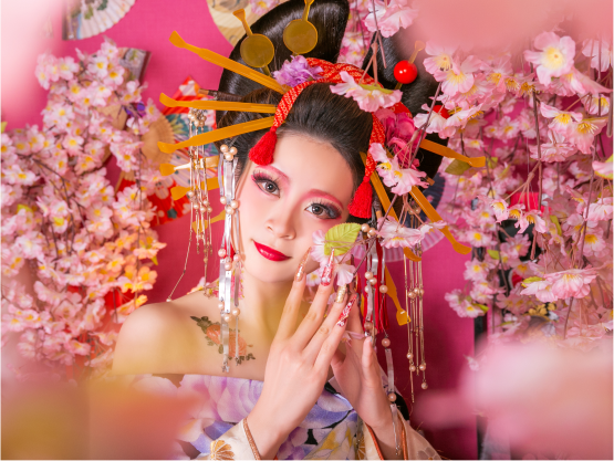 花魁体験のイメージ①